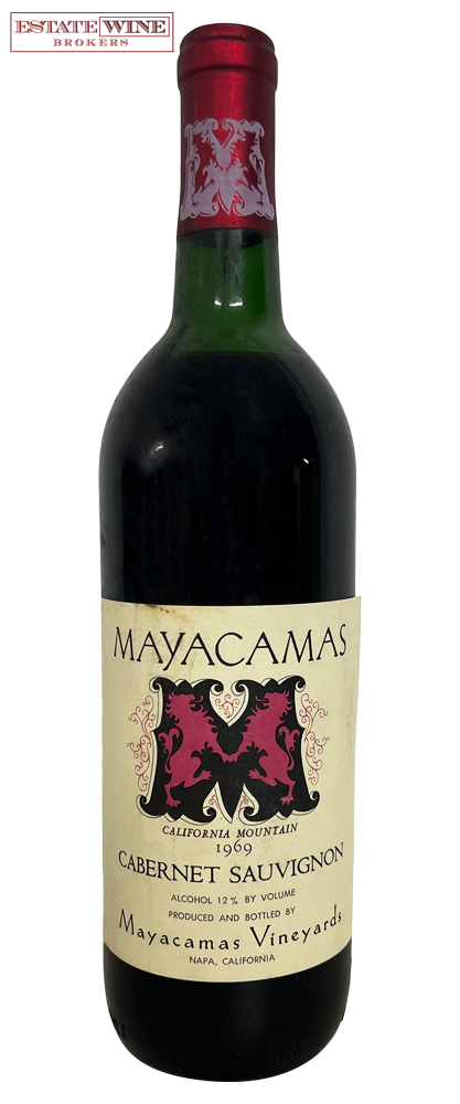 Mayacamas Vineyards Cabernet Sauvignon California Mountain 1969 750ml - 1