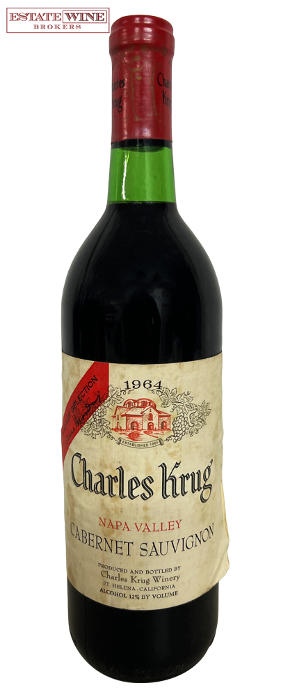 Charles Krug Cabernet Sauvignon Napa Valley 1964 750ml - 1