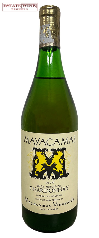 Mayacamas Vineyards Chardonnay Napa Mountain 1970 750ml - 1