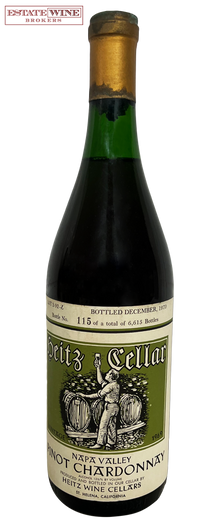 Heitz Cellar Pinot Chardonnay Napa Valley (Lot 2-92-Z) 1969 750ml - 1