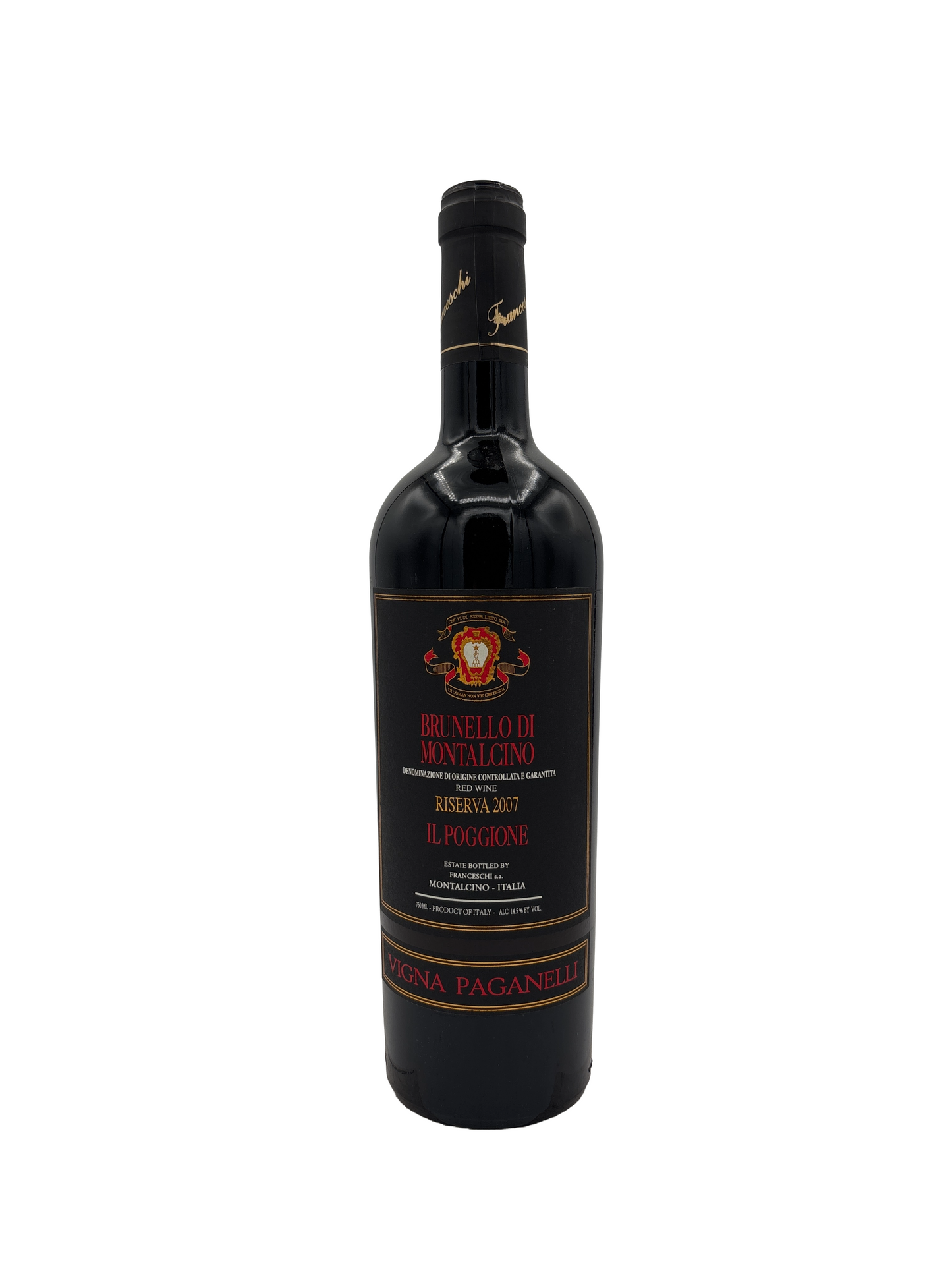 Il Poggione Vigna Paganelli Brunello di Montalcino Riserva 2007 750ml - 1