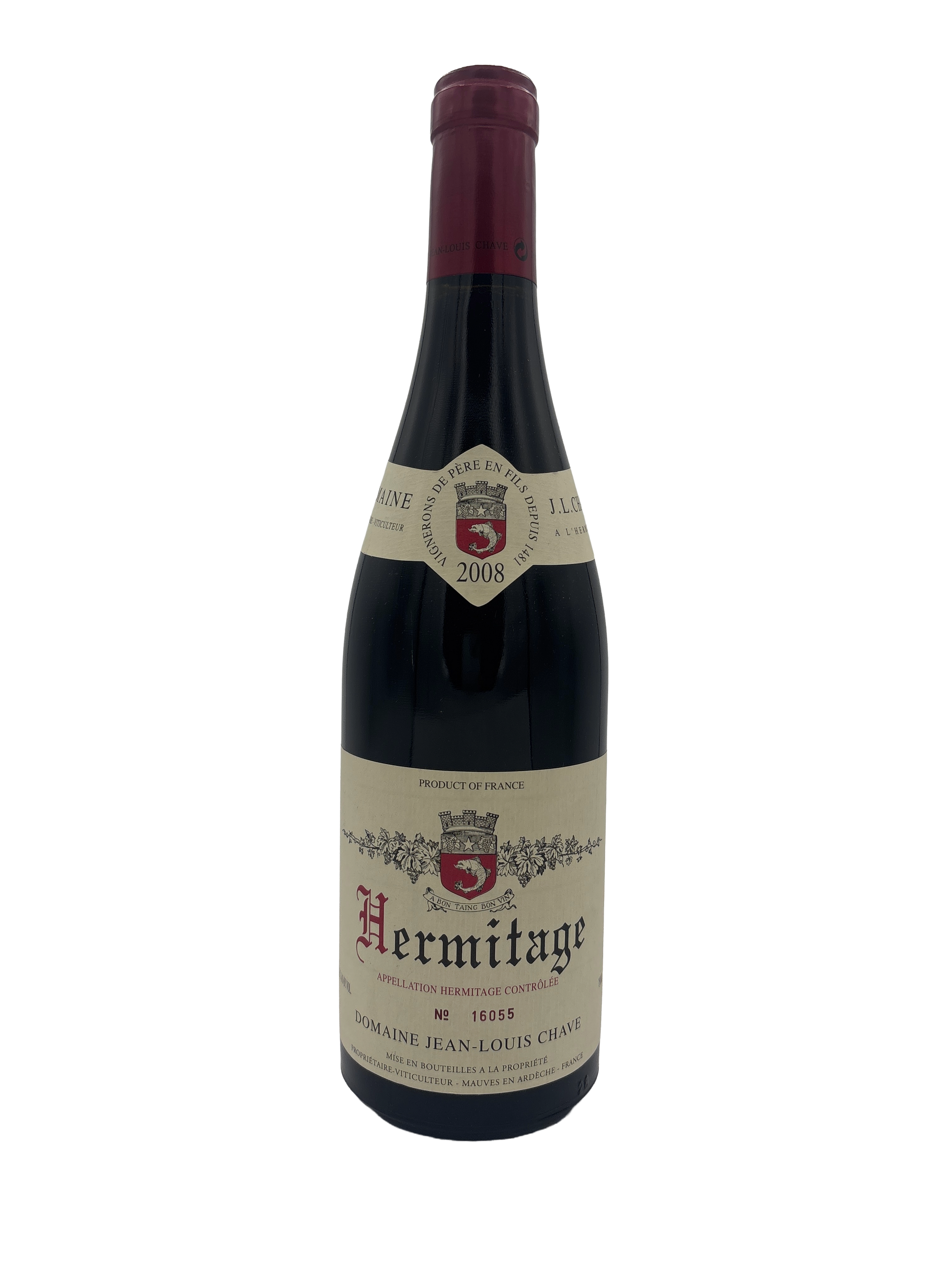 Domaine Jean-Louis Chave Hermitage Rouge 2008 750ml - 1