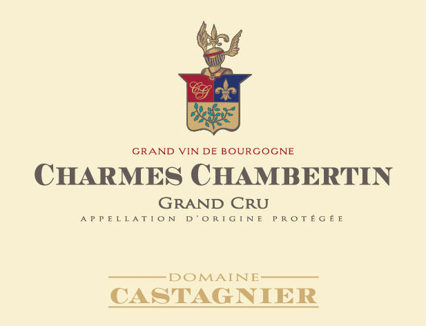 Castagnier Charmes Chambertin Grand Cru 2010 750ml - 1