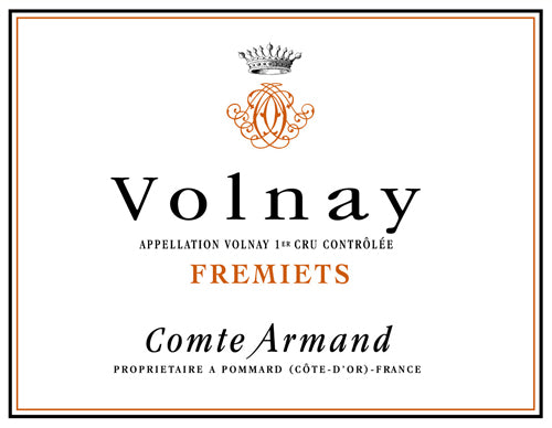 Comte Armand Volnay Les Fremiets 1er Cru 1999 750ml - 1