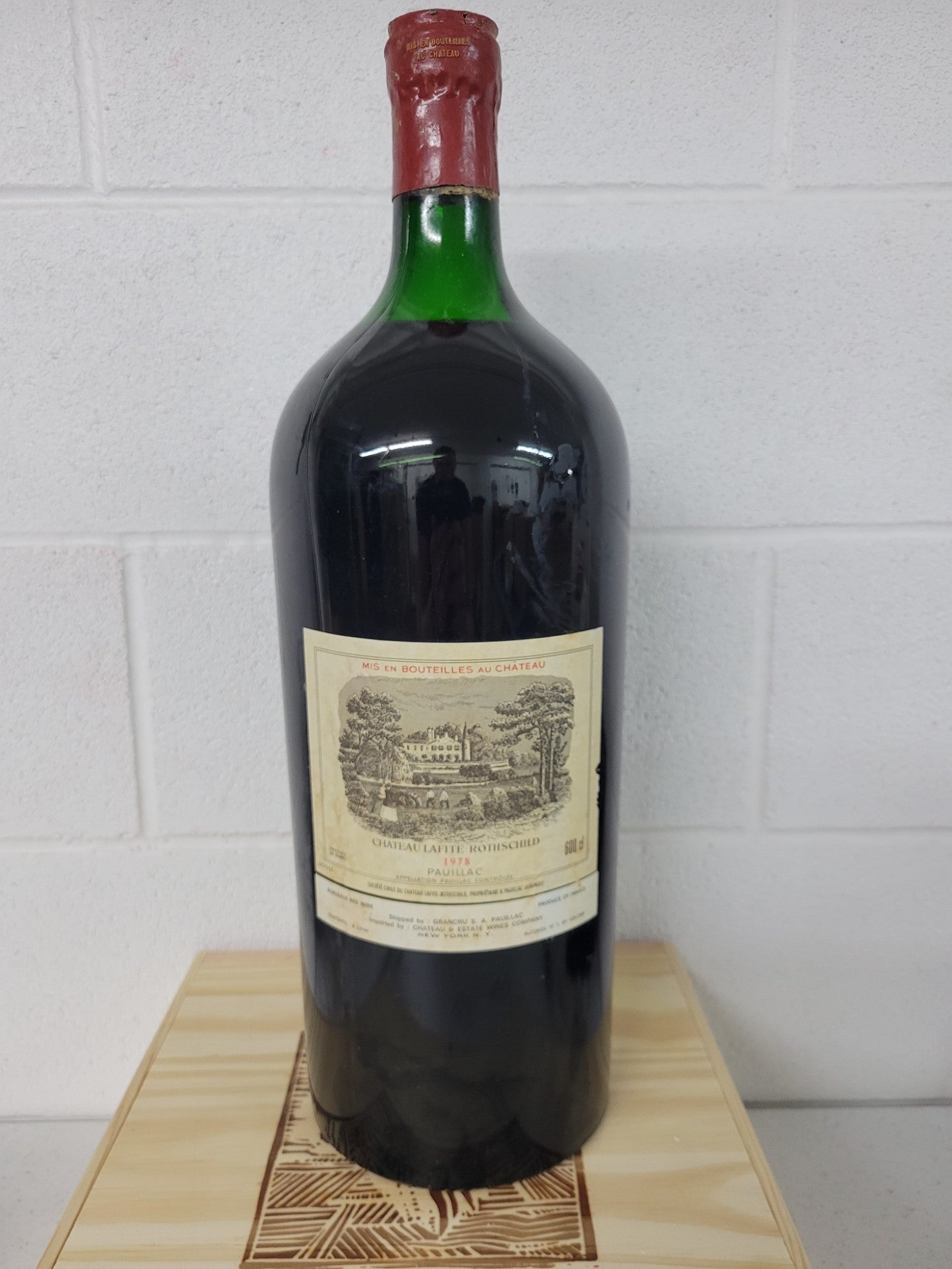Lafite Rothschild 1978 6000ml [High Shoulder Fill] - 1