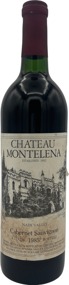 Chateau Montelena Cabernet Sauvignon Estate Napa Valley 1985 750ml