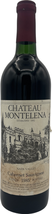 Chateau Montelena Cabernet Sauvignon Estate Napa Valley 1985 750ml