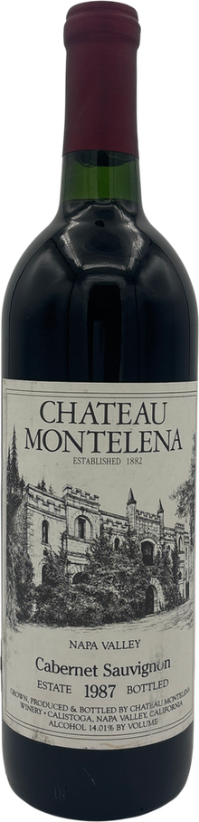 Chateau Montelena Cabernet Sauvignon Estate Napa Valley 1987 750ml
