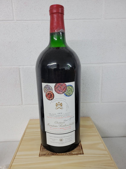 Mouton Rothschild 1978 5000ml [High Shoulder Fill] - 1