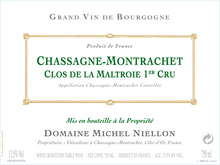 Domaine Michel Niellon Chassagne-Montrachet Clos de la Maltroie 1er Cru 2020 750ml - 1