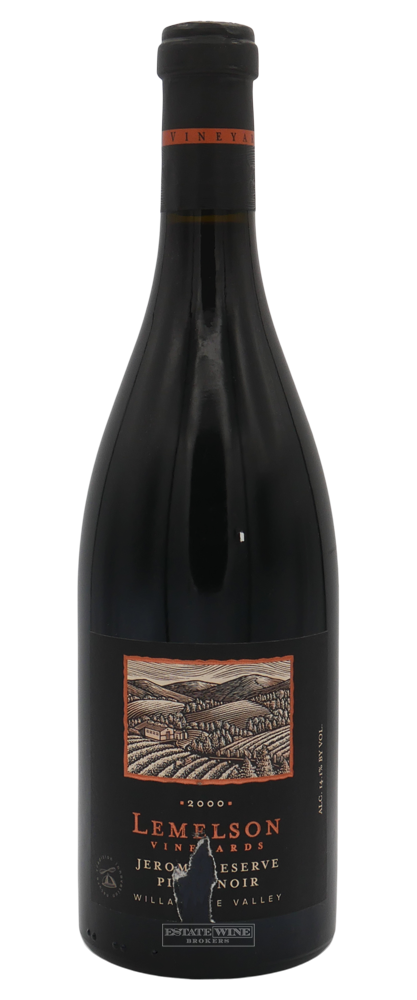 Lemelson Vineyards Jerome Reserve Pinot Noir Willamette Valley 2000 750ml [Scuffed Label] - 1