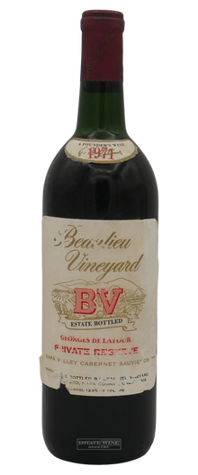 Beaulieu Vineyard Cabernet Sauvignon Georges de Latour Private Reserve 1971 750ml - 1