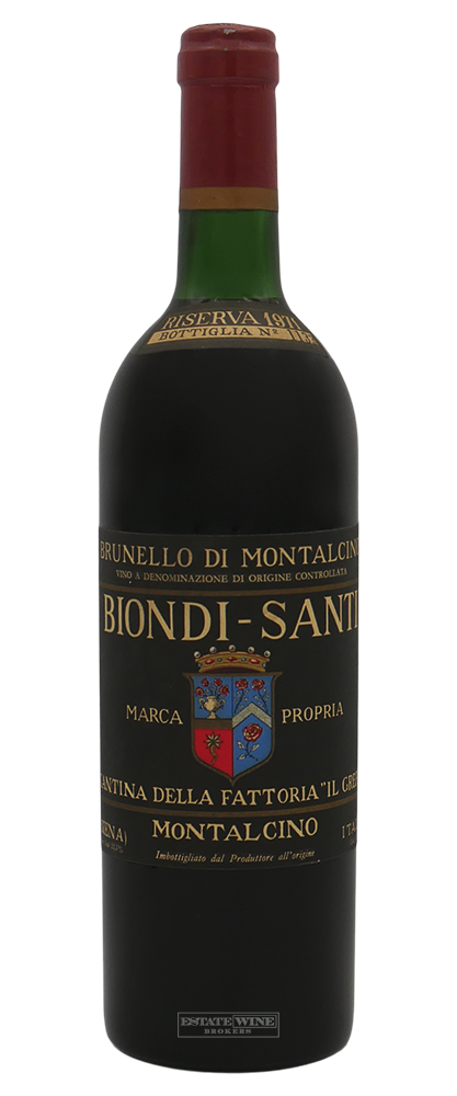 Biondi Santi Brunello di Montalcino Riserva 1971 750ml - 1