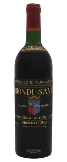Biondi Santi Brunello di Montalcino Riserva 1971 750ml - 1