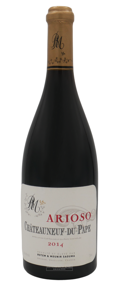 Rotem & Mounir Souma Chateauneuf du Pape Arioso 2014 750ml - 1