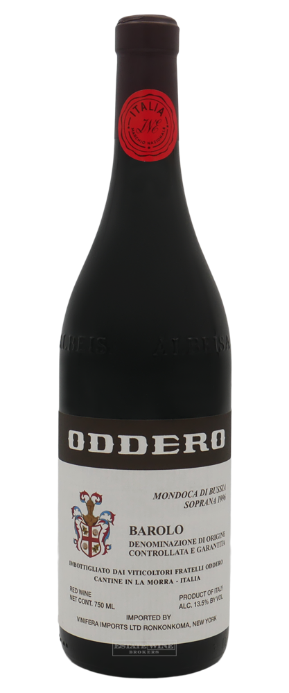 Oddero Barolo Bussia Vigna Mondoca 1996 750ml - 1