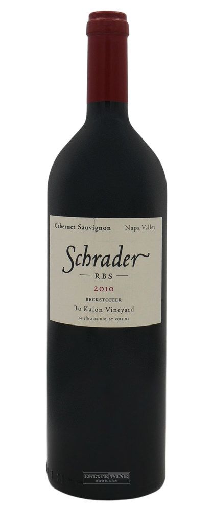 Schrader RBS Cabernet Sauvignon Beckstoffer To Kalon Vineyard Napa Valley 2010 750ml - 1