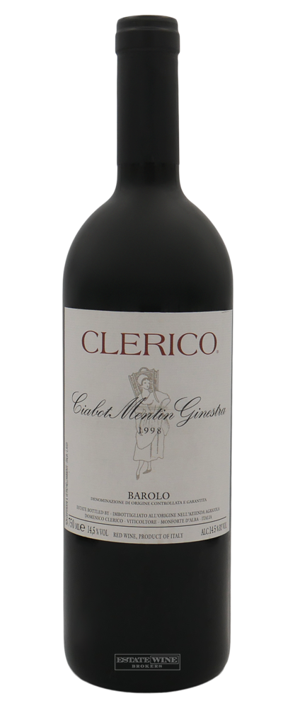 Domenico Clerico Barolo Ciabot Mentin 1998 750ml - 1