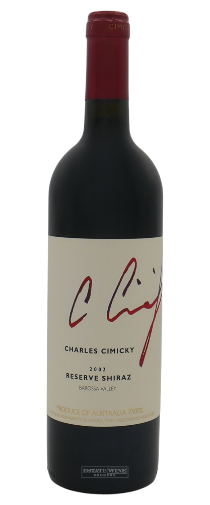 Charles Cimicky Shiraz Reserve 2002 750ml - 1