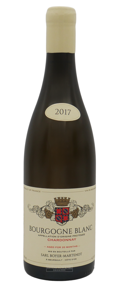 Sarl Boyer Martenot Bourgogne Blanc Chardonay 2017 750ml - 1