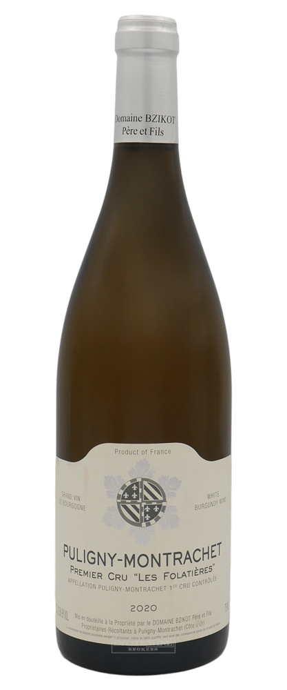 Bzikot Pere et Fils Puligny Montrachet Les Folatieres 1er Cru 2020 750ml - 1