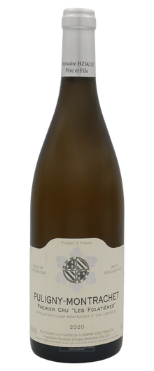 Bzikot Pere et Fils Puligny Montrachet Les Folatieres 1er Cru 2020 750ml - 1