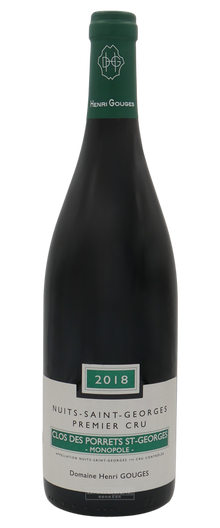 Domaine Henri Gouges Nuits Saint Georges Clos Des Porrets Monopole 1er Cru 2018 750ml - 1
