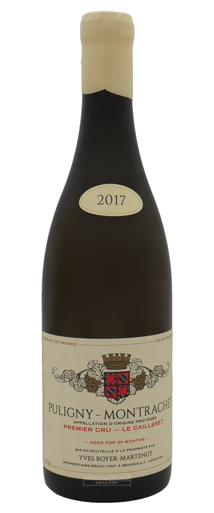 Yves Boyer Martenot Puligny Montrachet Le Cailleret 1er Cru 2017 750ml - 1