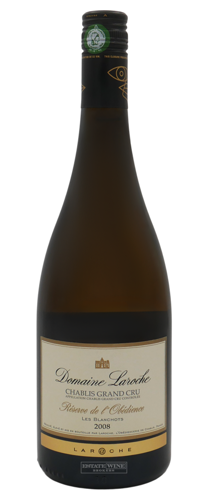 Laroche Chablis Les Blanchots Grand Cru La Reserve de l'Obedience 2008 750ml - 1