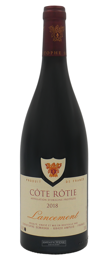 Christophe Semaska Cote Rotie Lancement 2018 750ml - 1