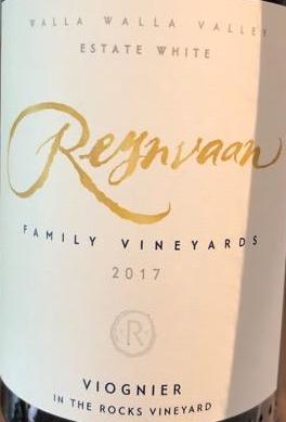 Reynvaan Family Vineyards Viognier In the Rocks  2017 750ml - 1