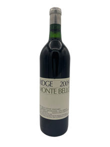 Ridge Monte Bello 2009 750ml - 1