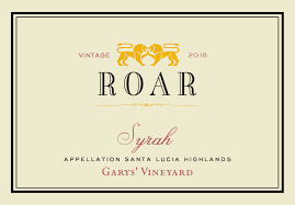 Roar Syrah Garys' Vineyard 2014 750ml - 1