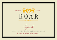Roar Syrah Sierra Mar Vineyard Santa Lucia Highlands 2019 750ml - 1