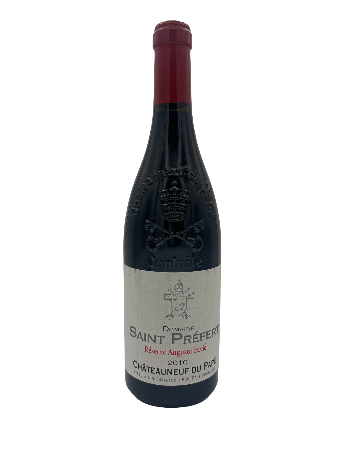 Domaine Saint Prefert Chateauneuf du Pape Rsserve Auguste Favier 2010 750ml - 1