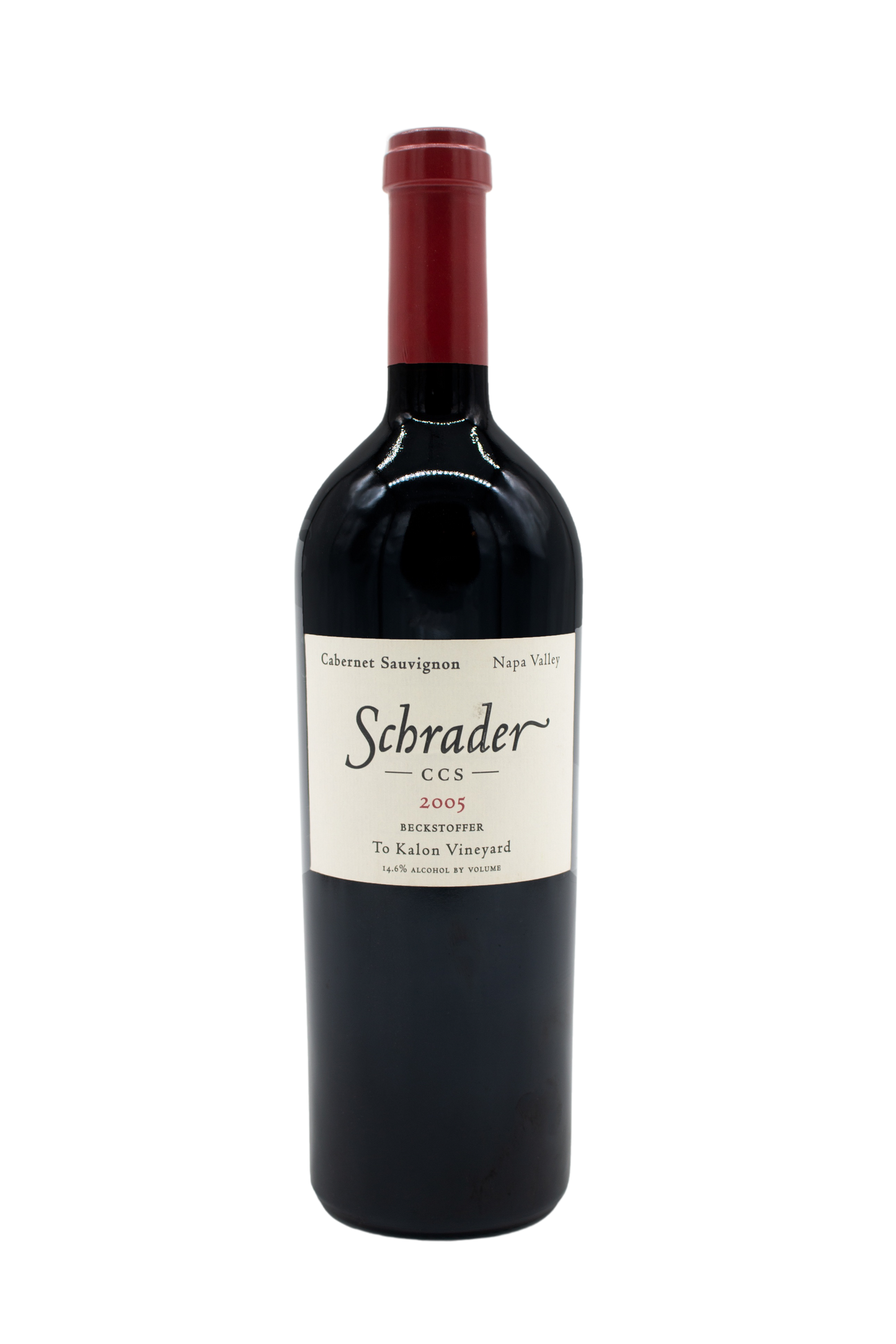 Schrader CCS Cabernet Sauvignon Beckstoffer To Kalon Vineyard Napa Valley 2005 750ml - 1