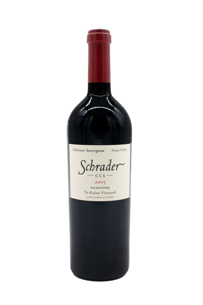 Schrader CCS Cabernet Sauvignon Beckstoffer To Kalon Vineyard Napa Valley 2005 750ml - 1
