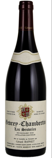 Gerard Raphet Gevrey Chambertin Les Seuvrees 2015 750ml - 1