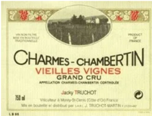Jacky Truchot Charmes Chambertin Grand Cru Vieilles Vignes 2005 750ml - 1