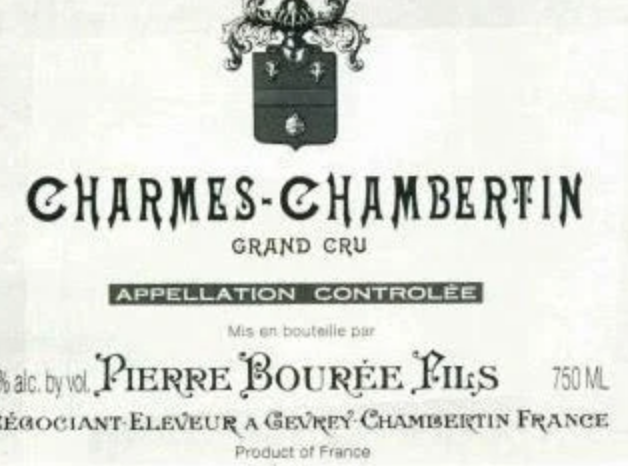Pierre Bouree Charmes Chambertin 1985 750ml - 1