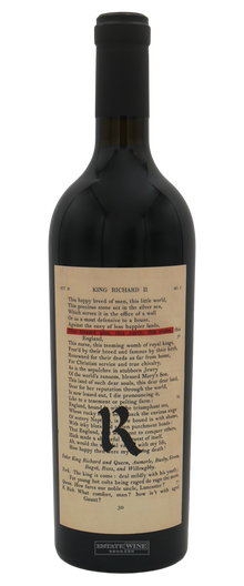 Realm Cellars The Bard Proprietary Red Napa Valley 2013 750ml - 1