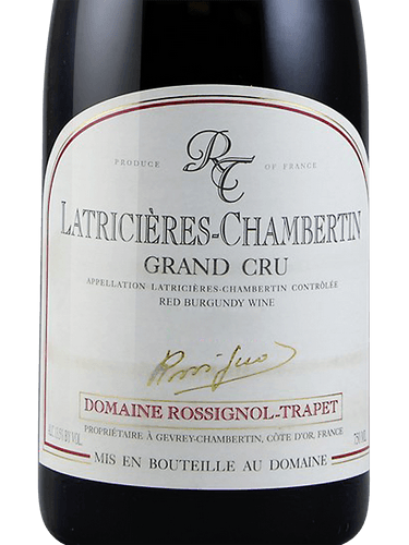 Domaine Rossignol-Trapet Latricieres-Chambertin Grand Cru 2003 750ml - 1