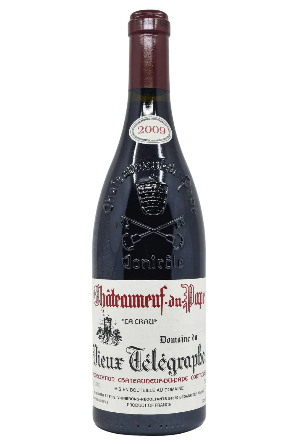 Domaine Du Vieux Telegraphe La Crau Chateauneuf-du-Pape 2009 750ml - 1