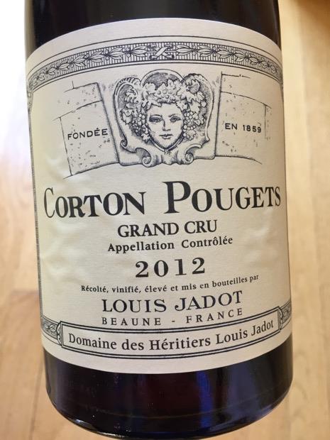 Louis Jadot Domaine des Heritiers Corton Pougets Grand Cru 2012 750ml - 1