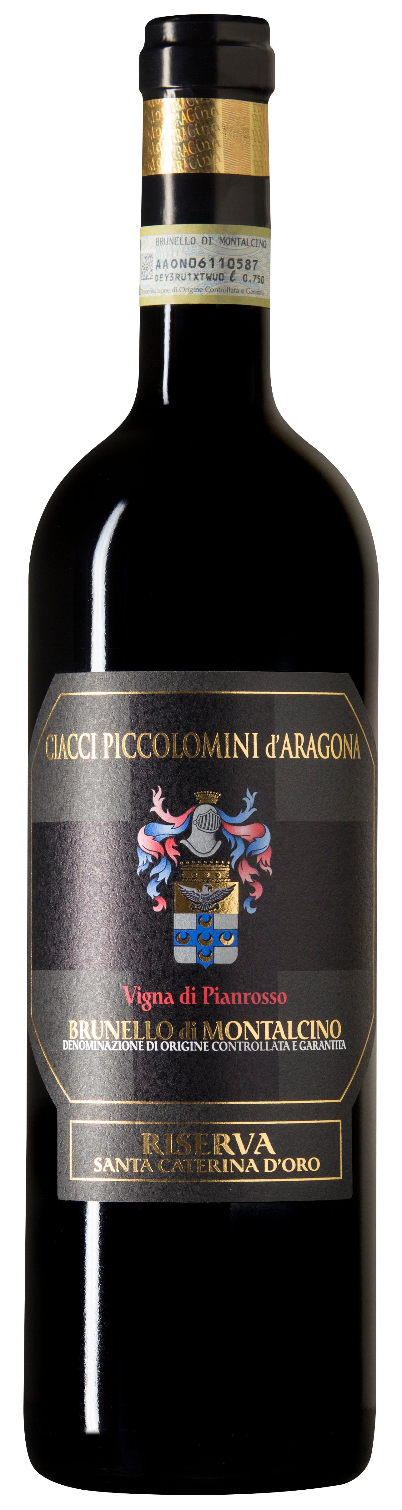 Ciacci Piccolomini d'Aragona Vigna di Pianrosso Santa Caterina d'Oro Brunello Riserva 2004 750ml - 1