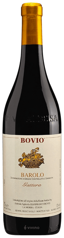 Gianfranco Bovio Barolo Vigna Gattera 1999 750ml - 1