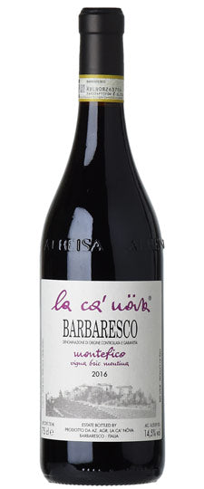 La Ca' Nova Barbaresco Vigna Bric Mentina Montefico 2016 750ml - 1