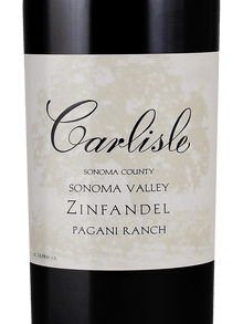 Carlisle Pagani Ranch Zinfandel 2017 750ml - 1