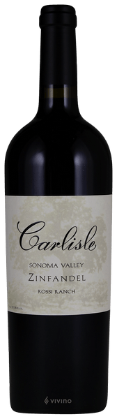 Carlisle Rossi Ranch Zinfandel 2020 750ml - 1