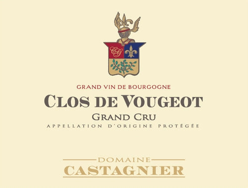 Castagnier Clos de Vougeot Grand Cru 2010 750ml - 1